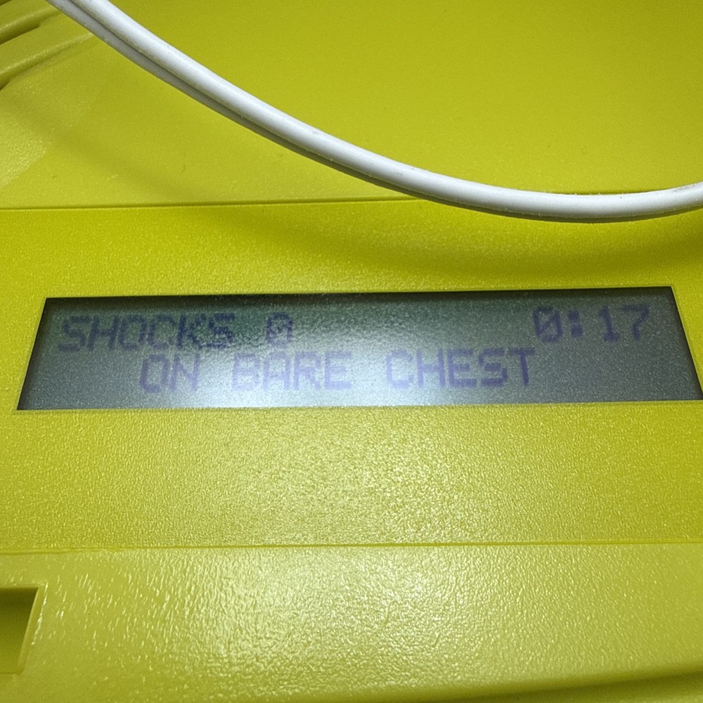 POWERHEART AED 9200RD Tested Working (read Description)