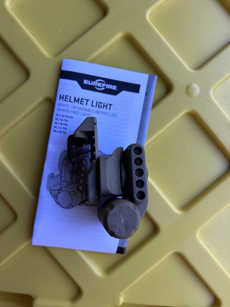 SureFire Tan HL1-B-TN Helmet Light