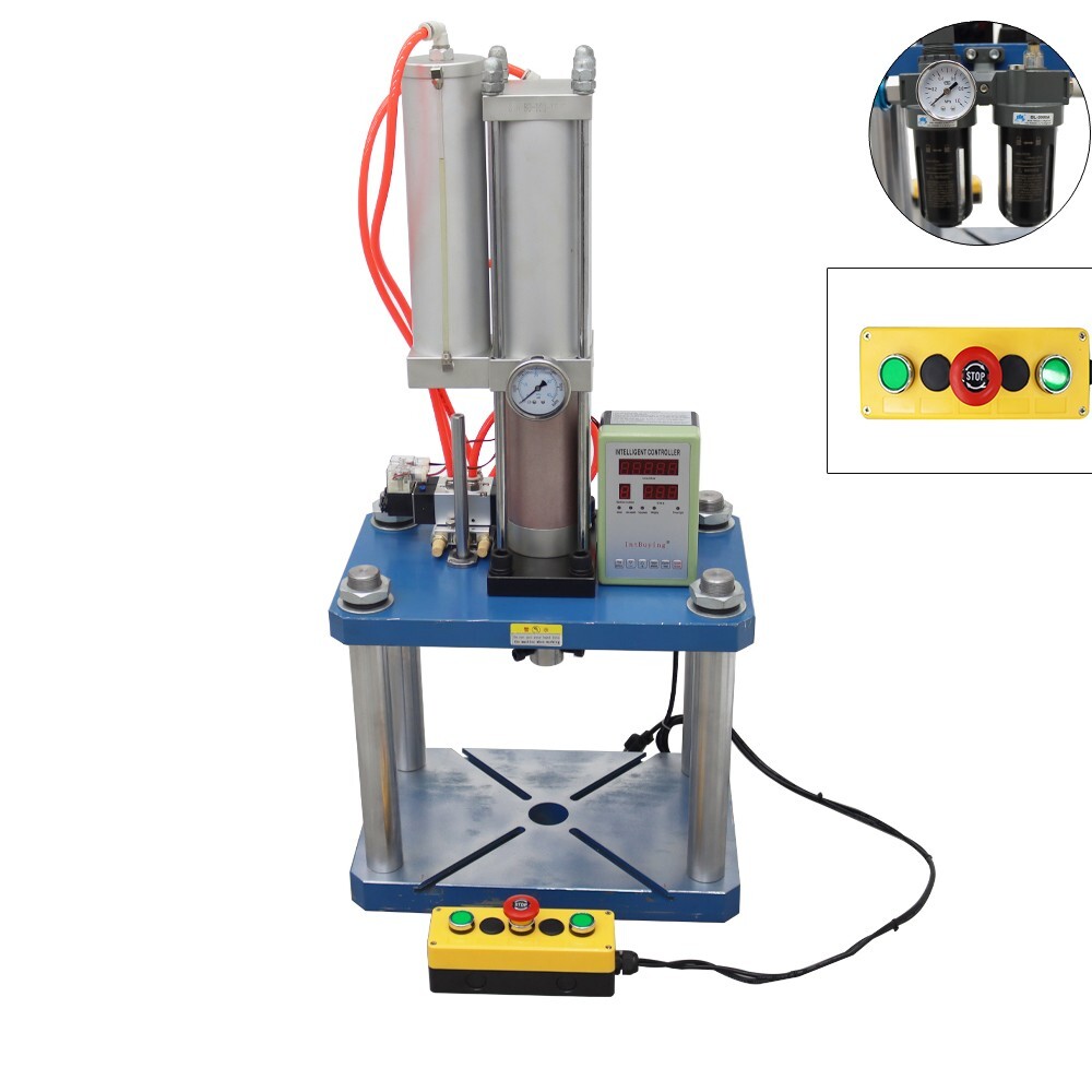 11023lb Pneumatic Punch Machine w/Manual Switch&Controller Easy Operate 110V New