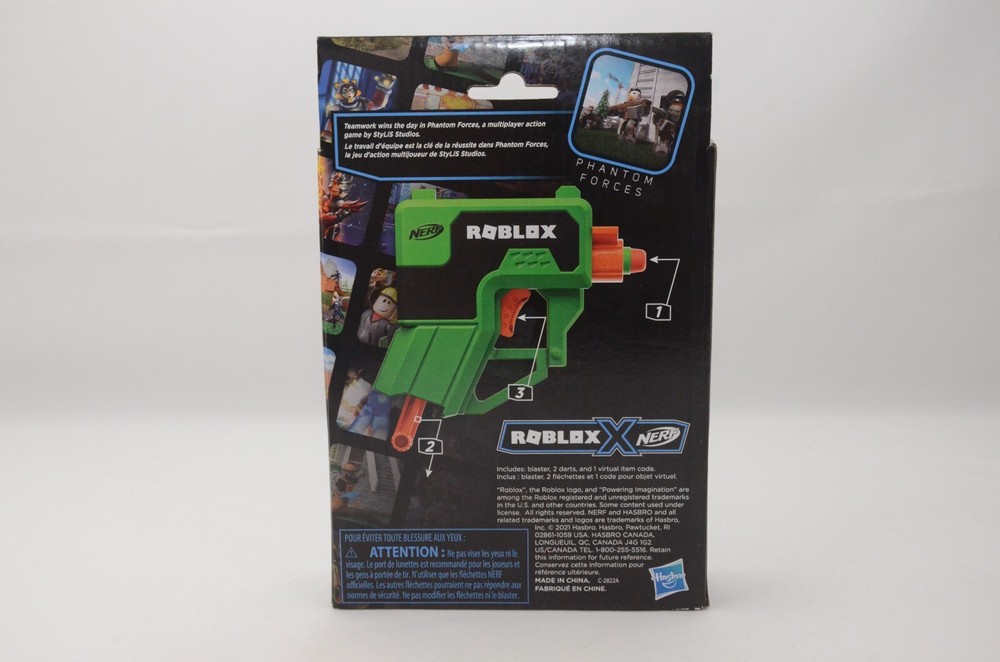 Nerf Roblox Phantom Forces Green New in Box