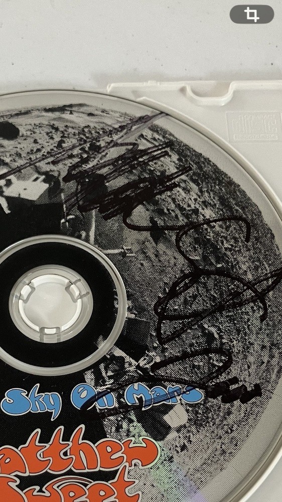 MATTHEW SWEET SIGNED/AUTOGRAPHED CD WITH COA