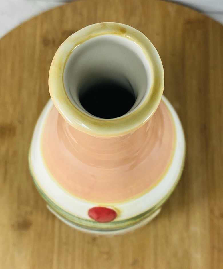 Cheers Ceramic Boottle Vase 11”