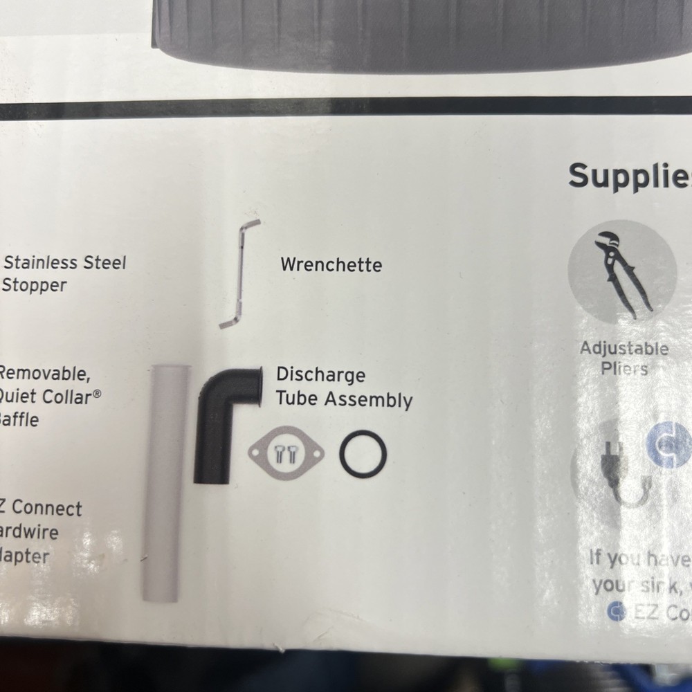 Evolution .75HP, 3/4 HP Garbage Disposal, Advanced Series EZ Connect Continuous