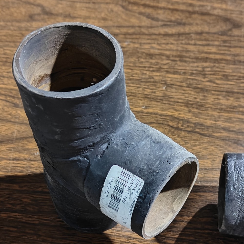 CONLEY 2" #104 CEMENT TEE, SCH 30 EPOXY