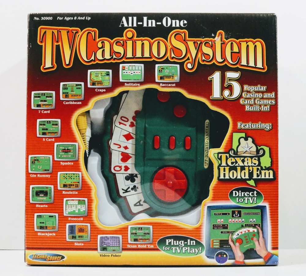 Vintage Game TV Casino System 15 Games