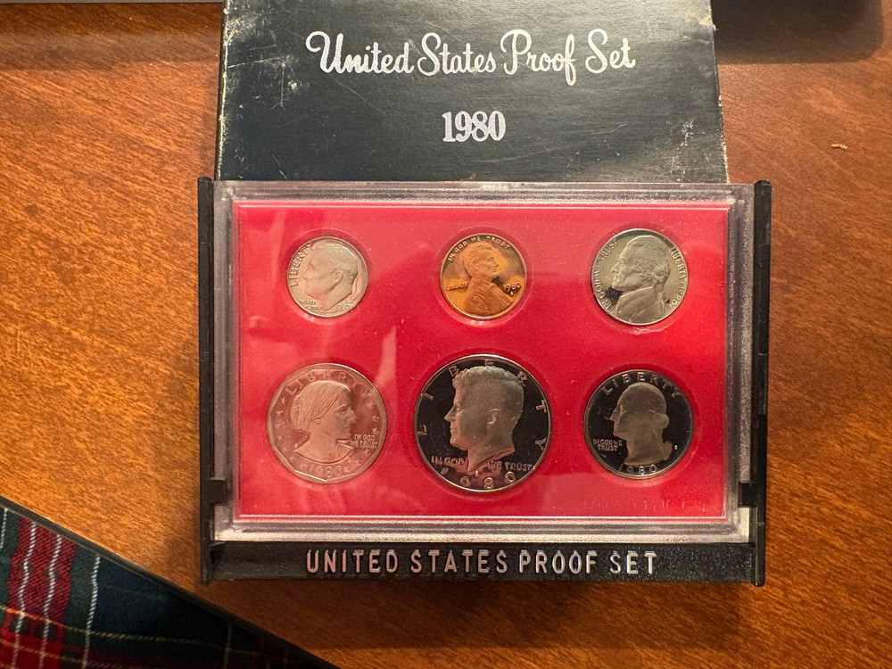 1980-S PROOF SET - US MINT ORIGINAL GOVERNMENT PACKAGING