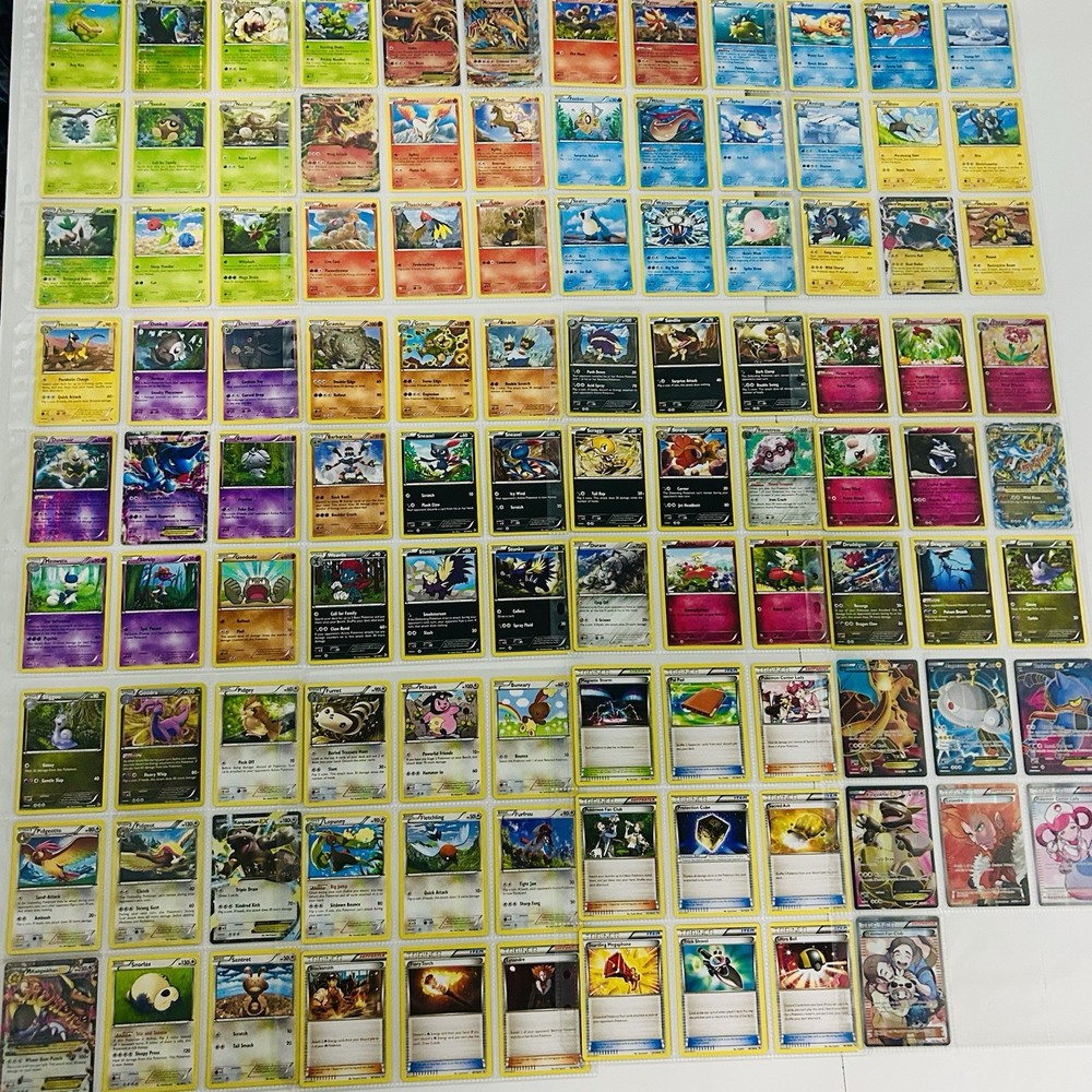Pokemon XY FLASHFIRE - Complete Set - 1-106 TCG Collection Binder