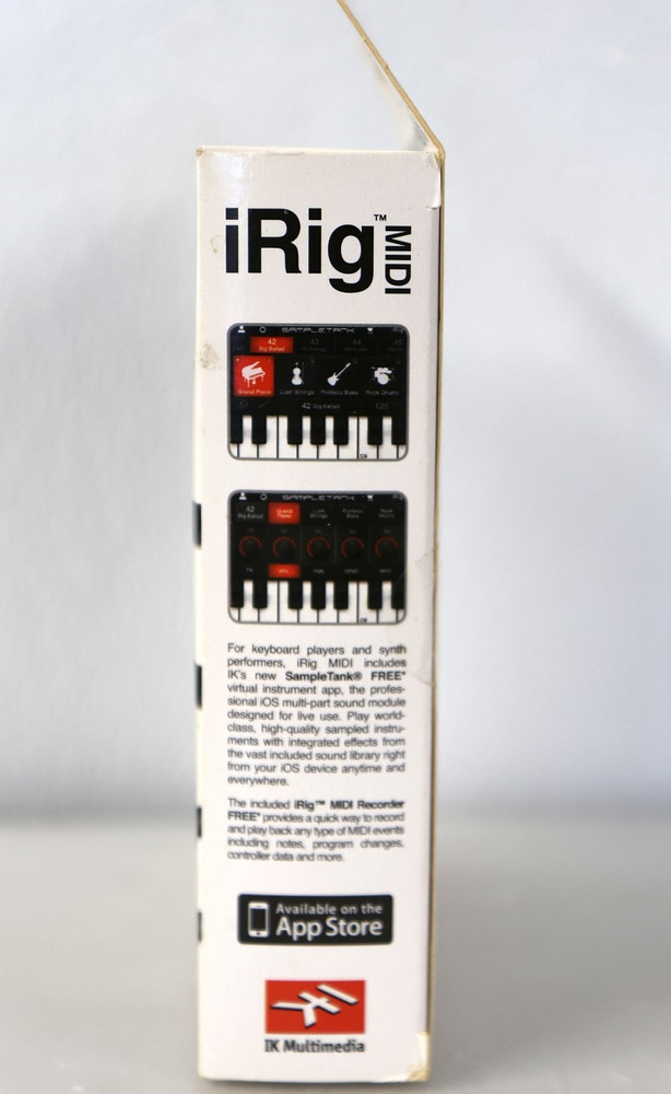IK Multimedia iRig MIDI Interface for iPhone/iPod touch/iPad (2012)