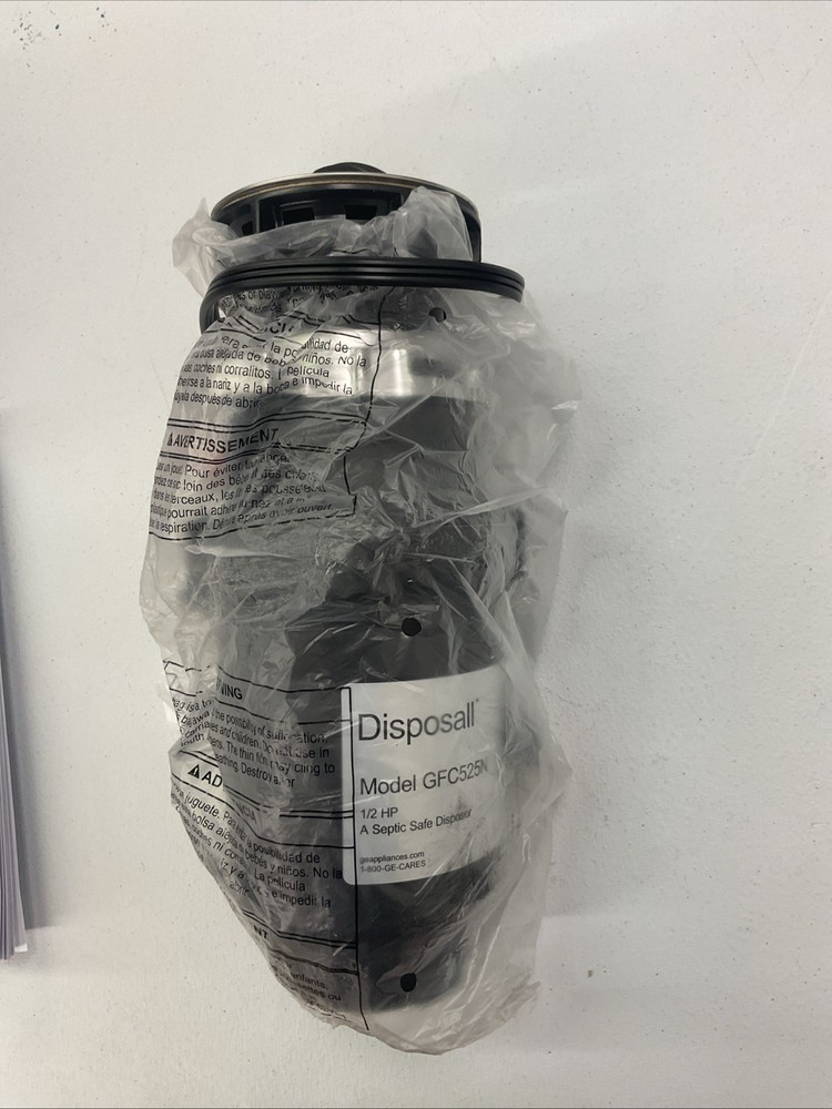 ⚙️ GE Disposall Garbage Disposal GFC525N — 1/2 HP 💪-ECS