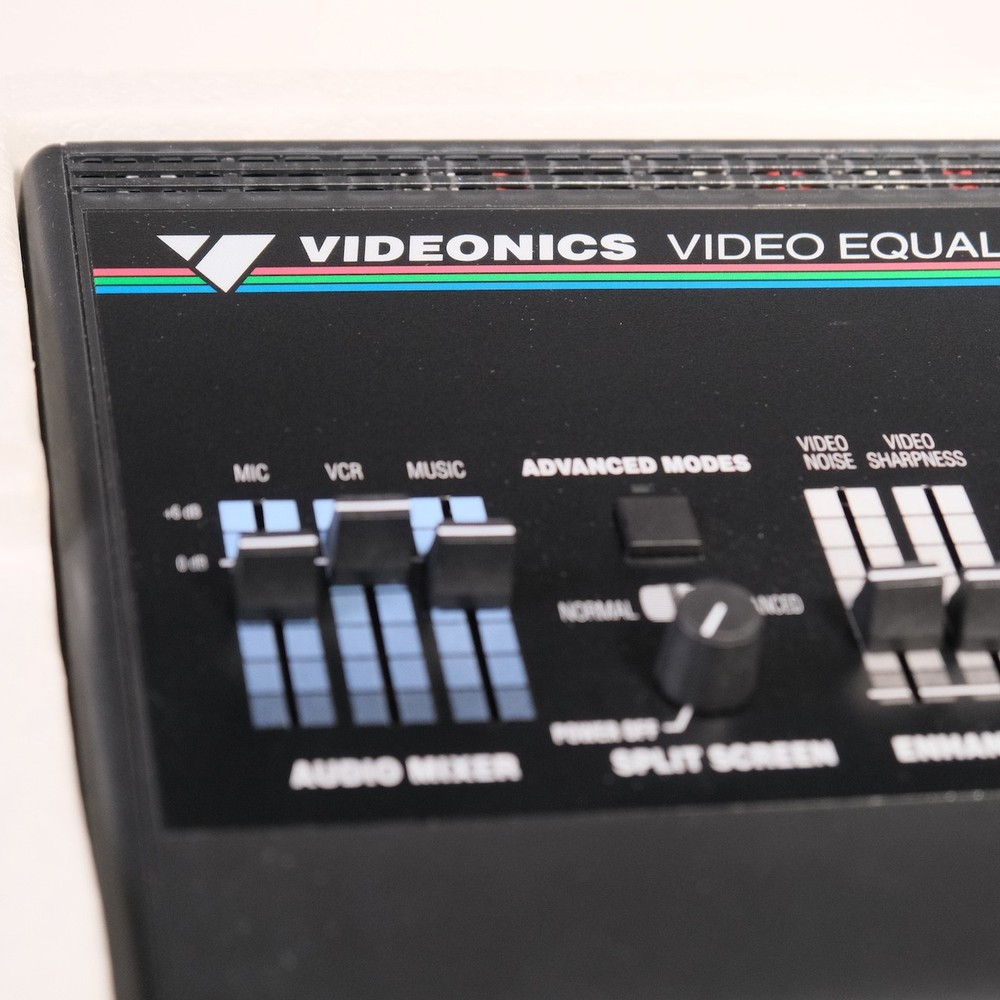 VIDEONICS VIDEO EQUALIZER Model VE-1A NTSC audio video processor very clean!