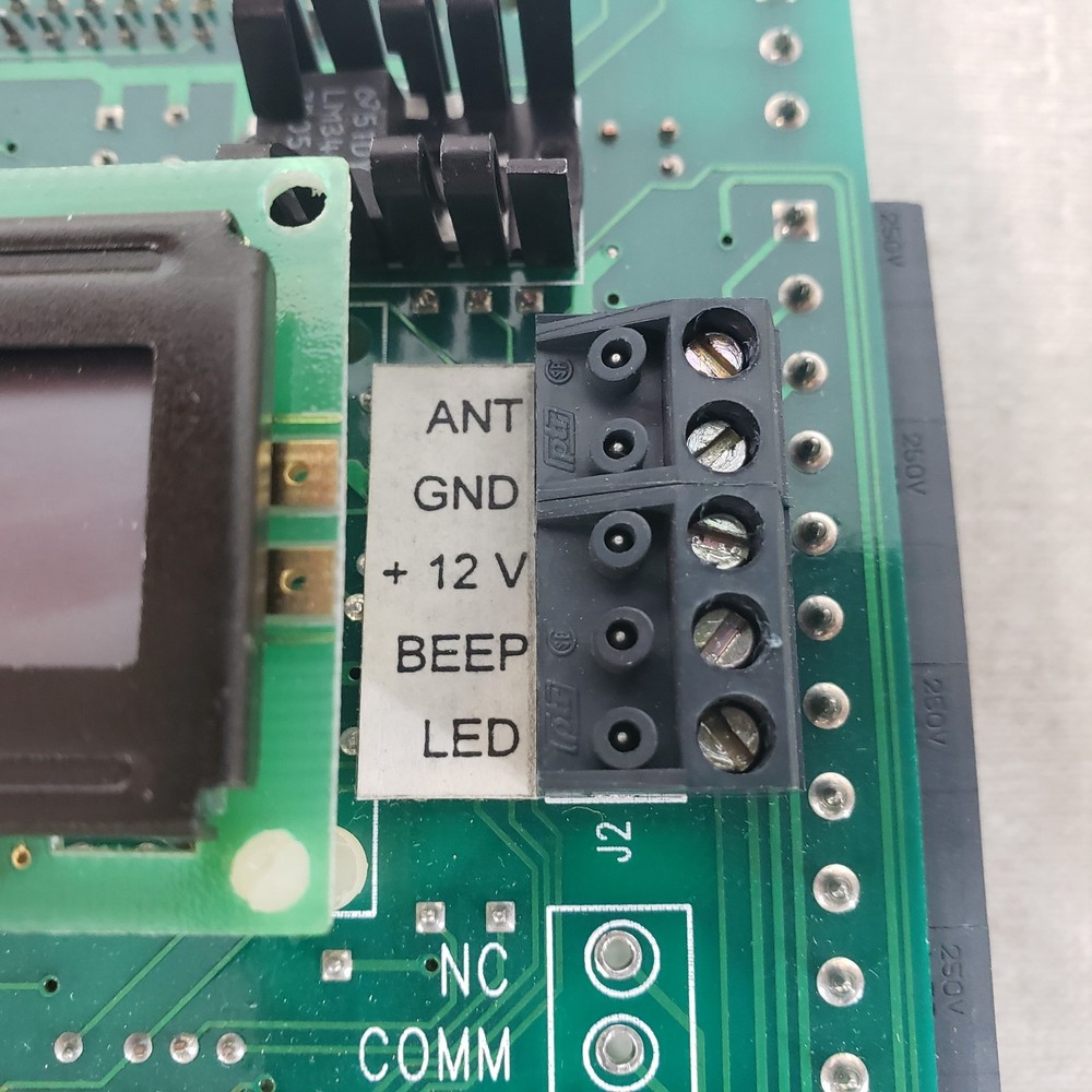 Keri Systems OB-3 Rev 2 04156-003 Door Access Controller Module Board With LCD