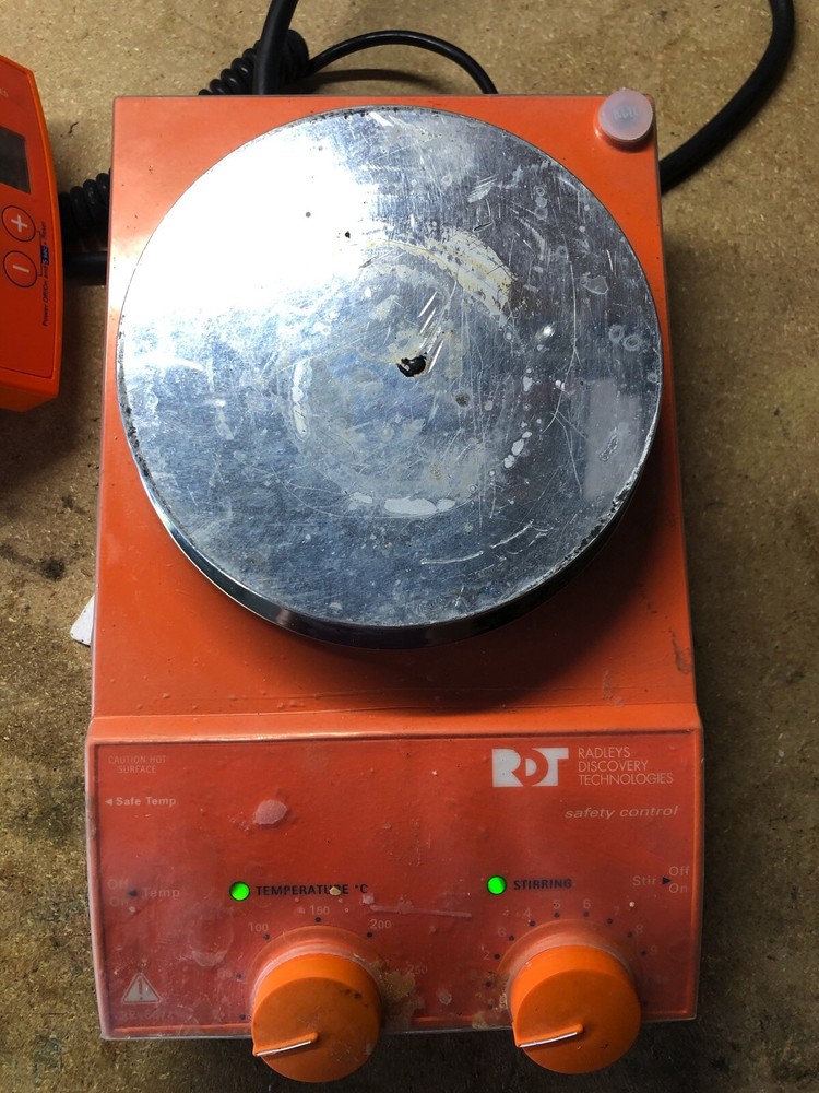 IKA Werke RCT B S19, Hot Stir Plate With Digital Temperature Probe Controller