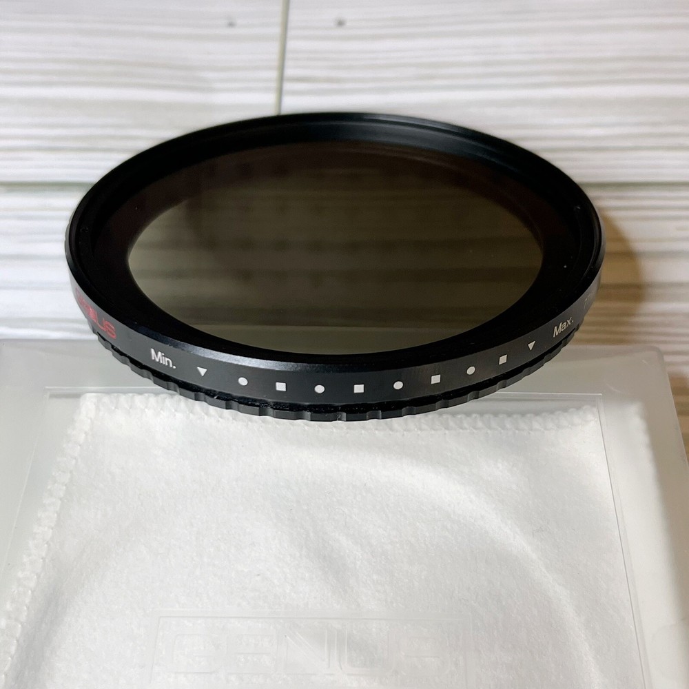 Genus 77mm ND Filter with Case, Microfiber, And Hardware Good