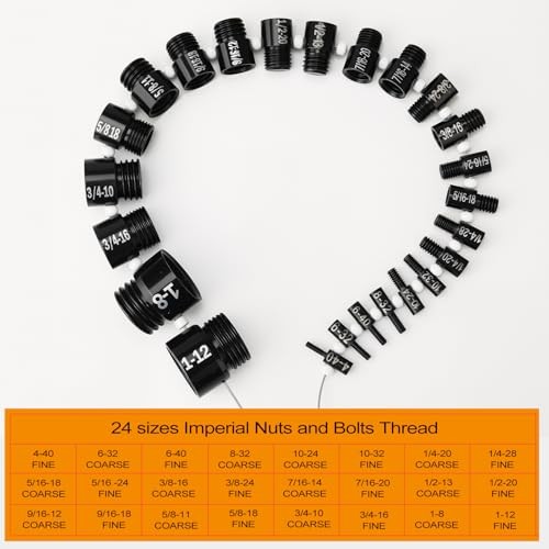 Nut and Bolt Thread Checker, Thread 45 Male/Female Nut & Bolt Thread Checker