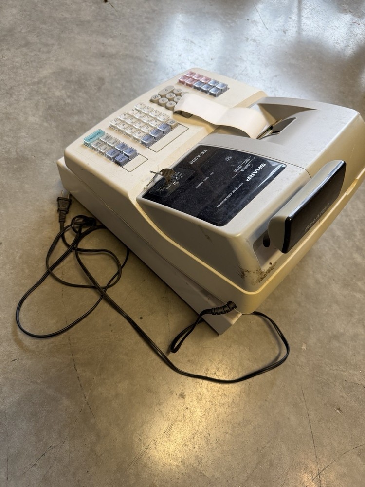 Sharp XE-A203 Electronic Cash Register