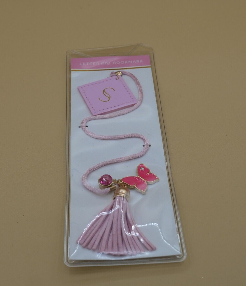 OLIVER SMITH & CO Leatherette S Bookmark Pink