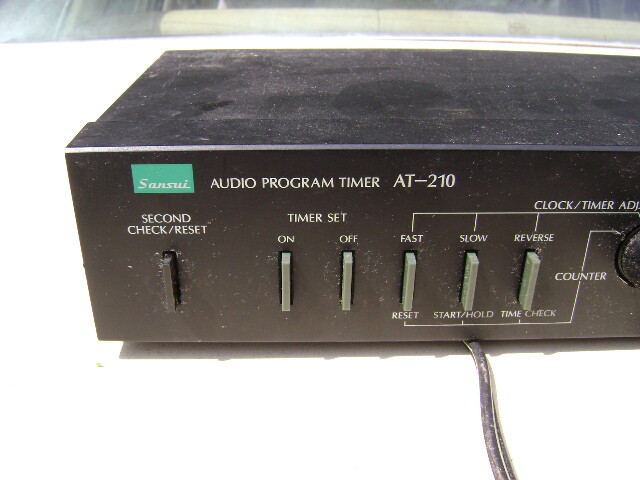 SANSUI AUDIO PROGRAM TIMER MODEL AT-210