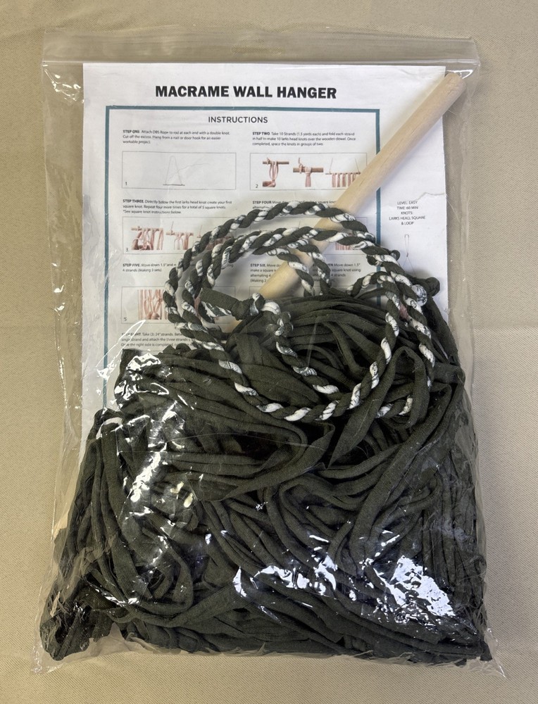 Eco Wall Hanging DBS Macrame Kit