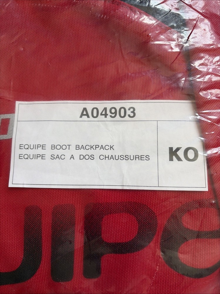 Salomon Prolink Equipe Series Boot Backpack NEW Red Black