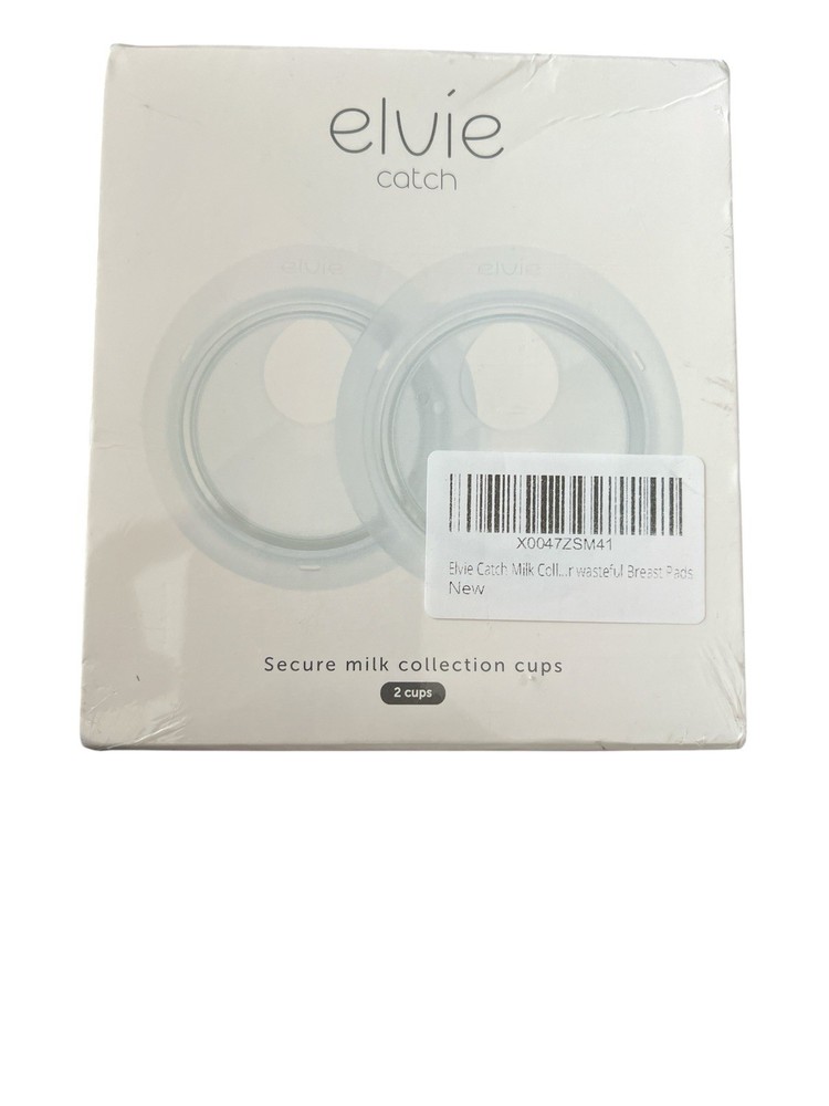 Elvie Catch Secure Milk Collection Cups (2-Pack) - New/ Sealed