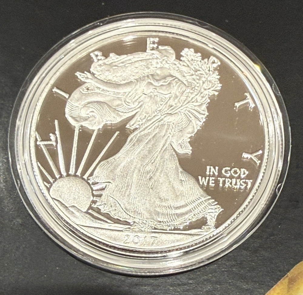2017-S US Mint Congratulations Set Silver Proof American Eagle Pristine OGP