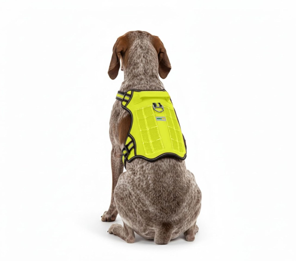 . Premium No-Pull Tactical Dog Harness with Adjustable Straps Soft Padded Des...