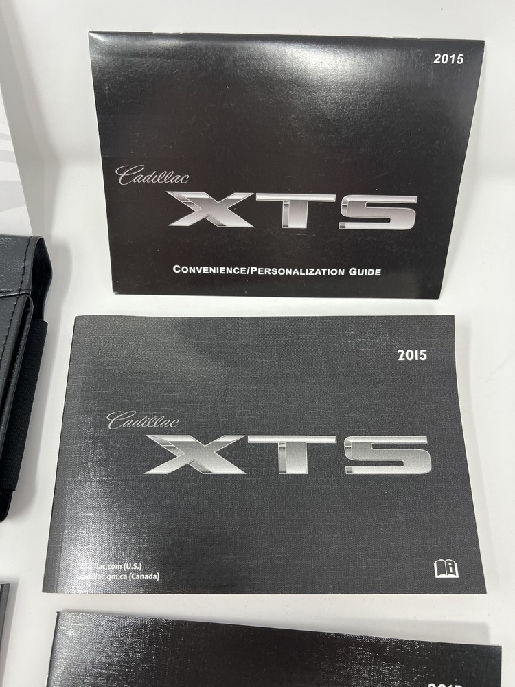2015 Cadillac XTS Owners Manual OEM Complete Set