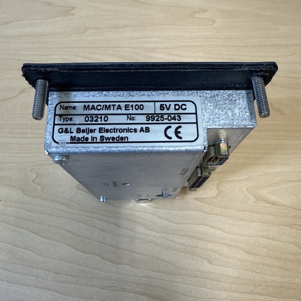 Beijer Electronics E100 HMI Display Operator Panel 03210