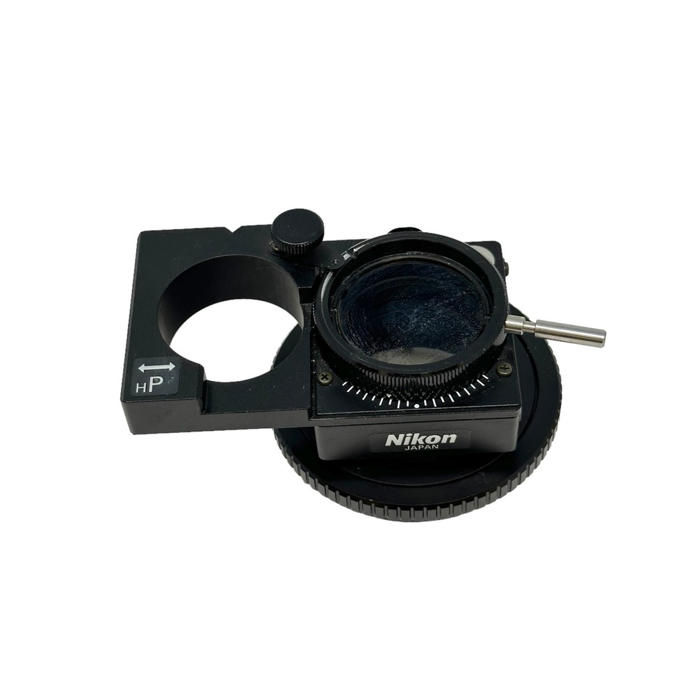 Nikon Microscope Slide Out Polarizer Made in Japan