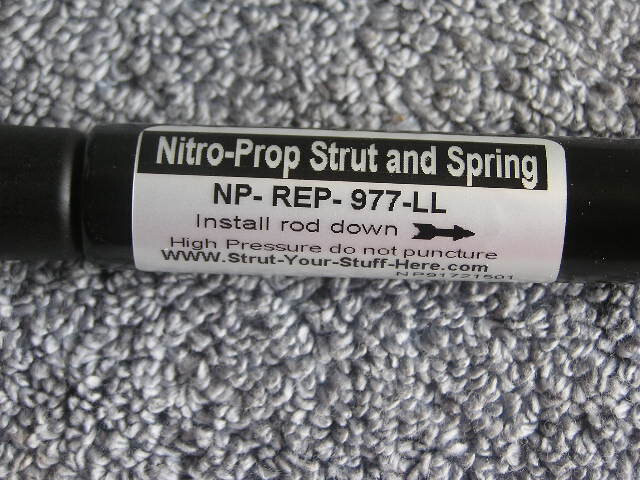 SAFETY LOCKING Strut Shock Lid Support REP Knaack Storage Master Box Mod 89