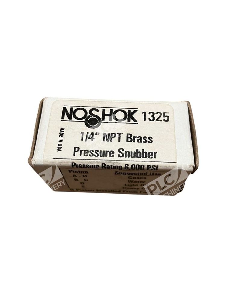 NOSHOK 1325 Pressure Snubber