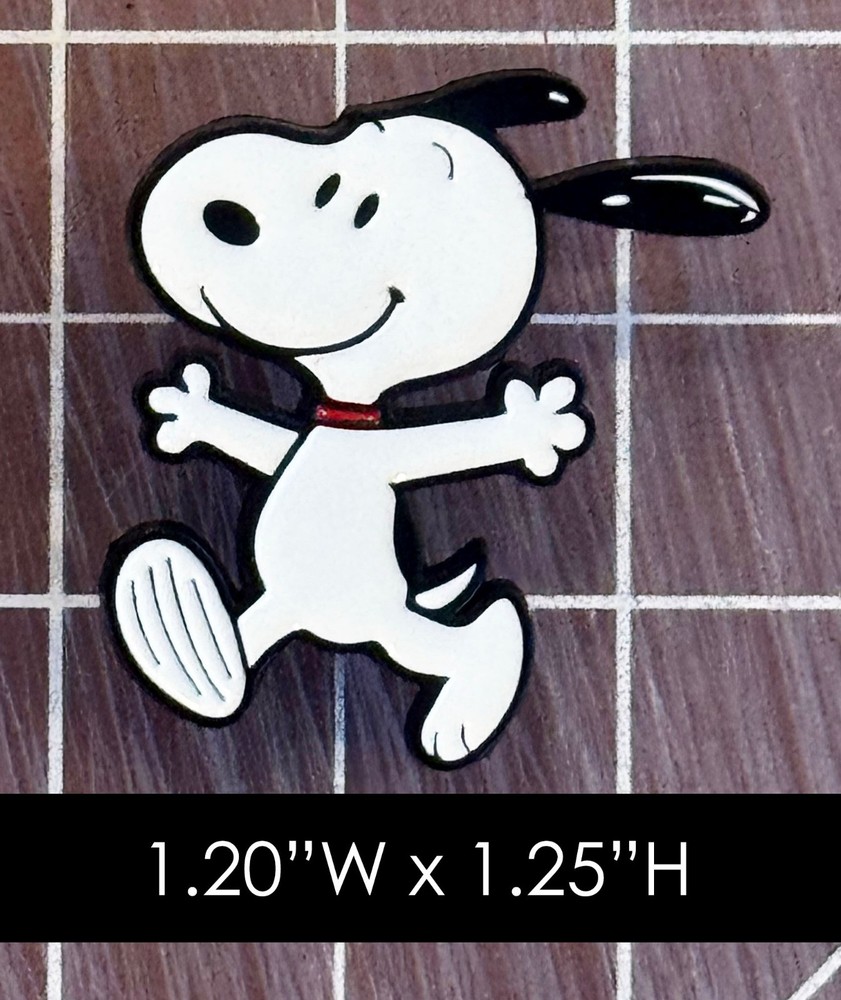Peanuts: Snoopy Running Enamel Pin