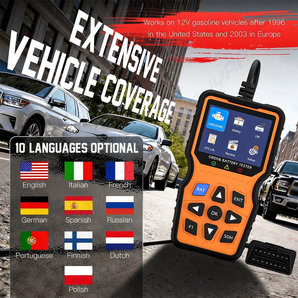1PCS OBDII Scanner Car Code Reader Diagnostic Scan Tool For Hyundai Azera