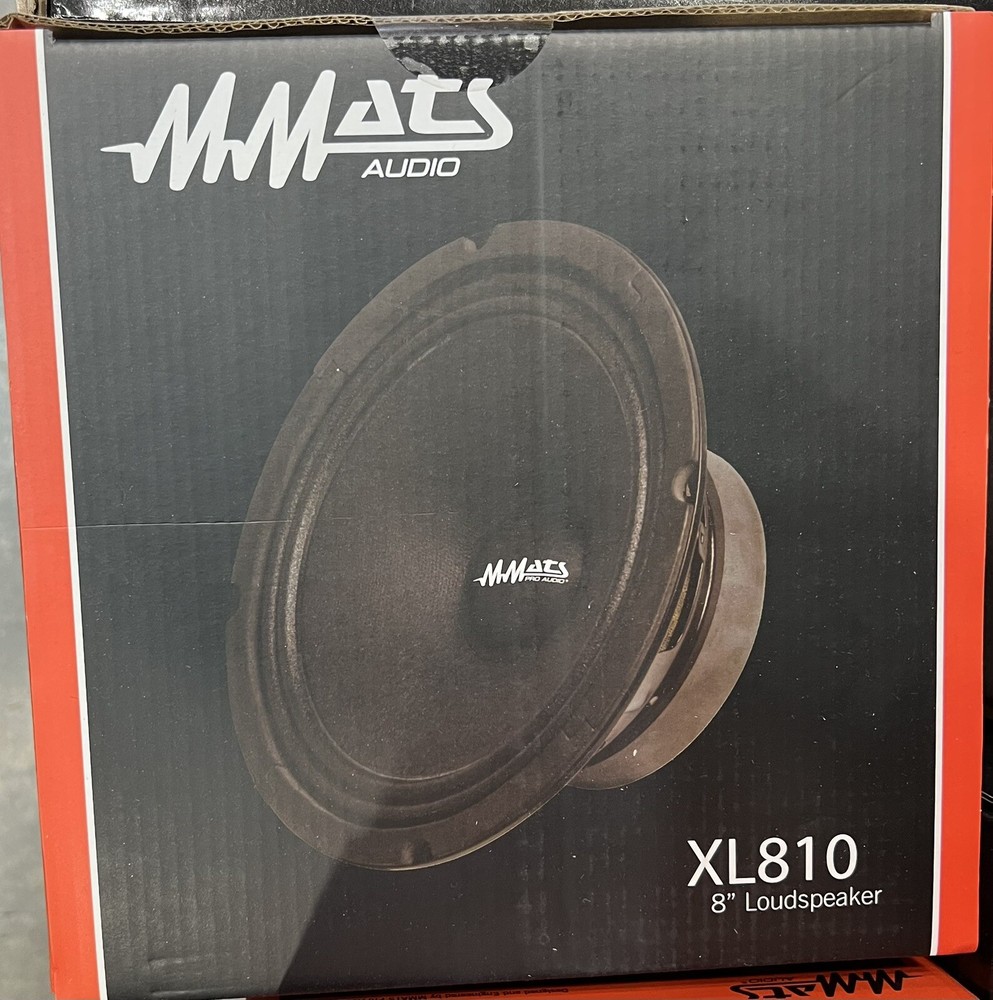 MMATS XL810 8” Loudspeaker (Single Speaker)