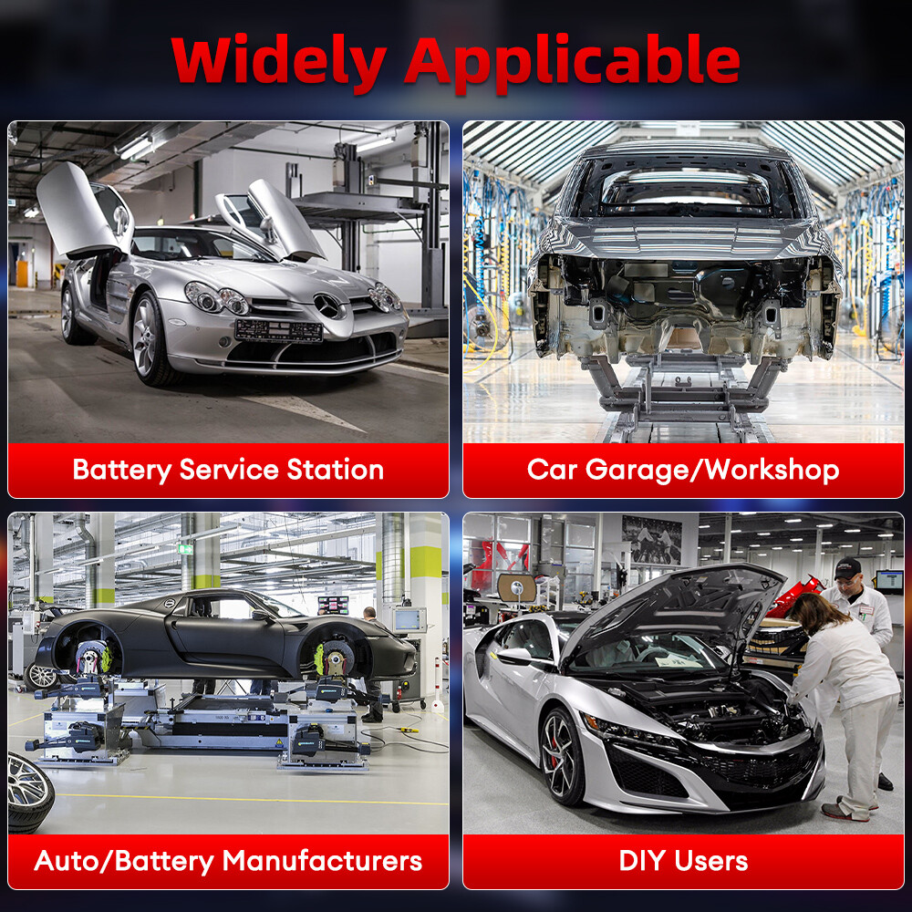 ANCEL BST60 12V Car Battery Tester Digital Analyzer Alternator Charging Tool