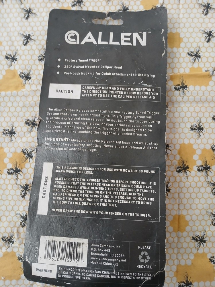 Allen Archery Compact Caliper release