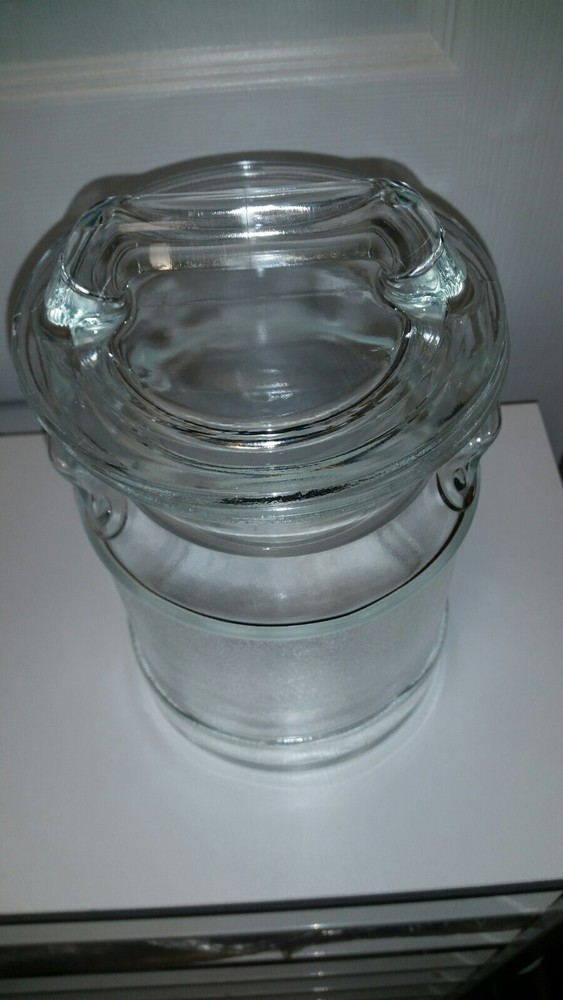 Glass Jar Trash Can Compost