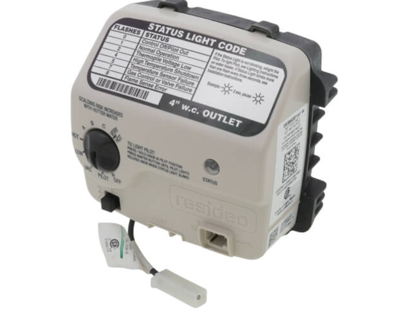 100262938 | A.O. Smith 1" CAV NG Service Gas Valve Kit, HW, N3