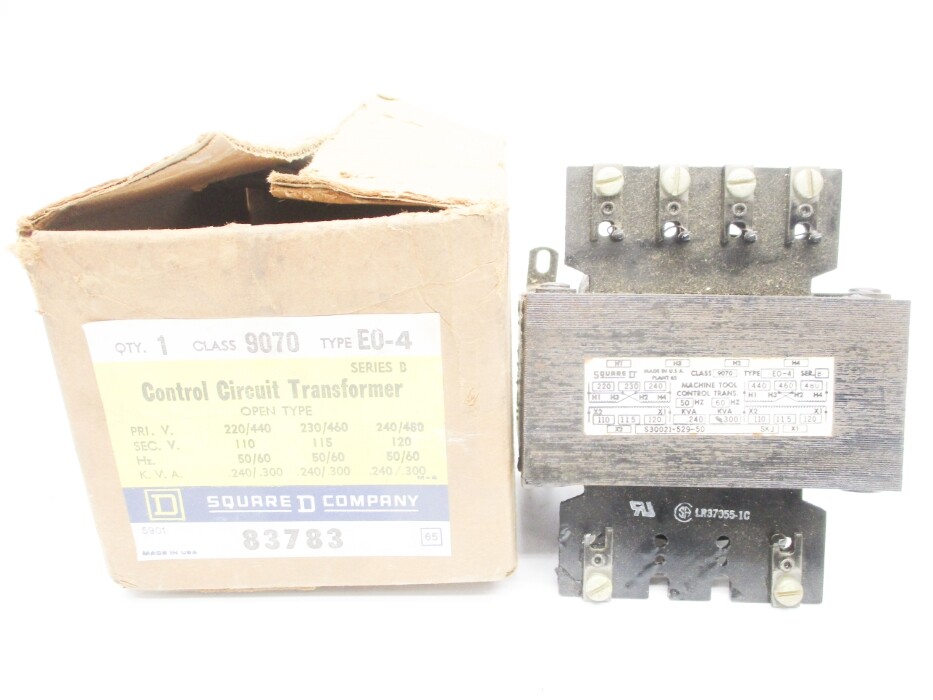 SQUARE D 9070E04 SER. B .240/.300KVA NSMP