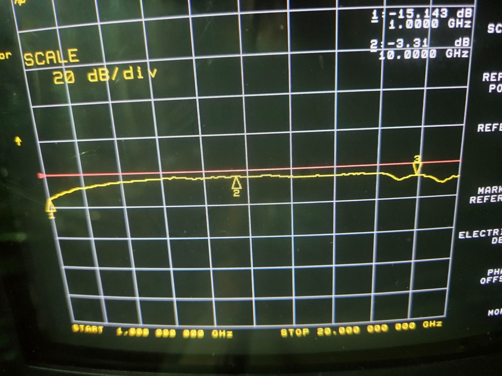 1 pc Emberguard Solutions) CAA7077 pin diode Switch 1-18 GHz Tested, see plot