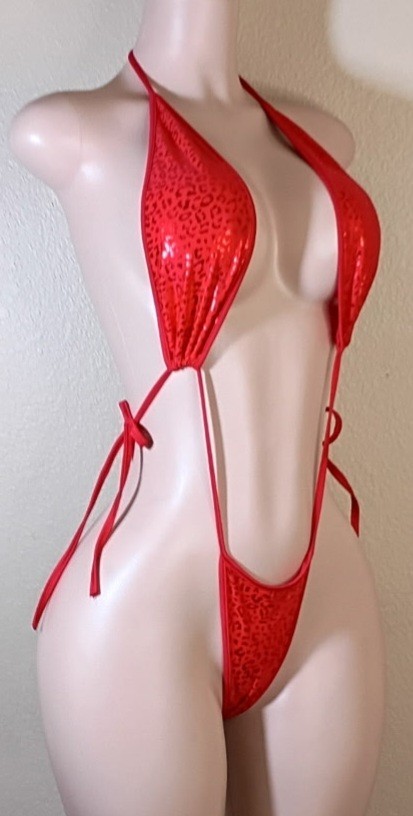 Exotic Dancewear Womens Custom One Piece Size Medium