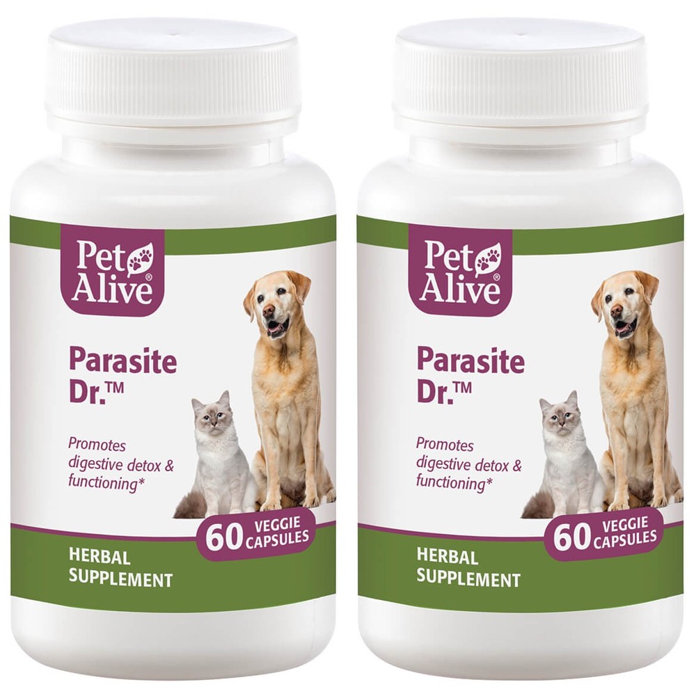 PetAlive® Parasite Dr.™ Veggie Cap 2 Pack