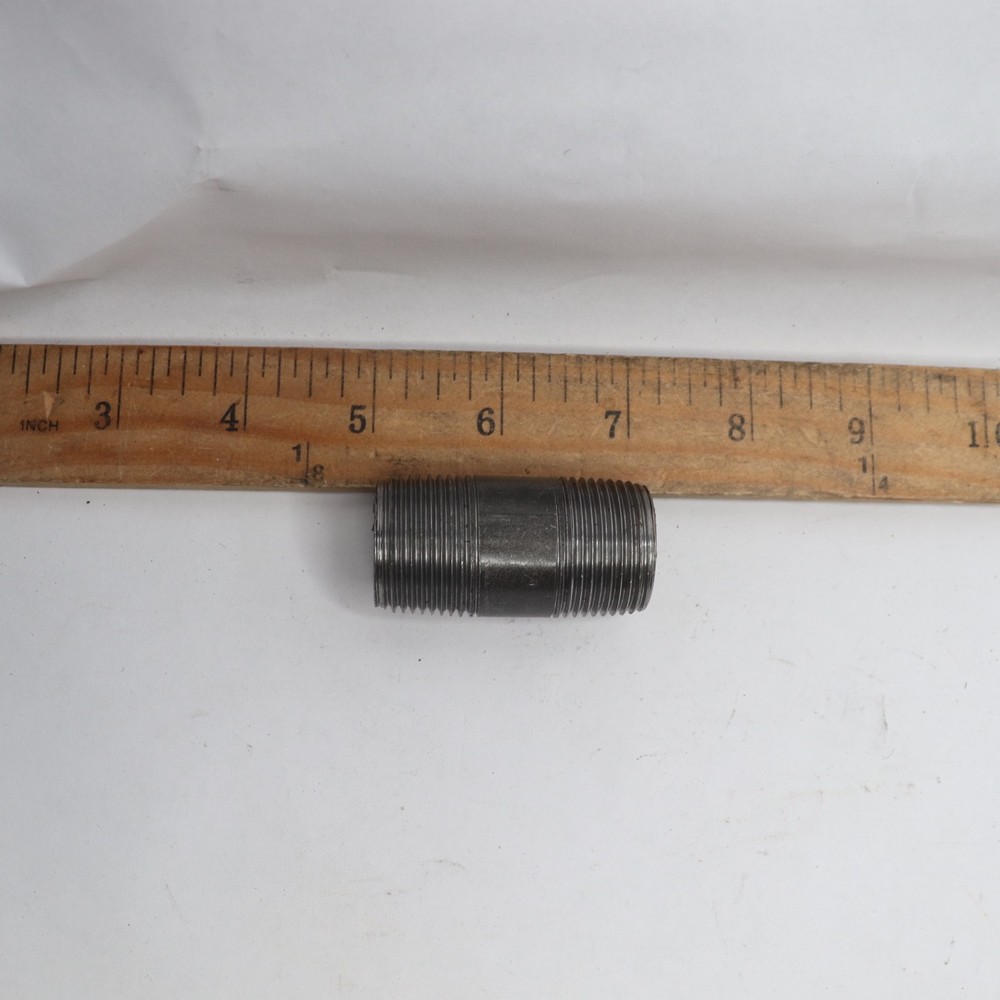 Nipple Pipe Fitting Brass 1" x 2"
