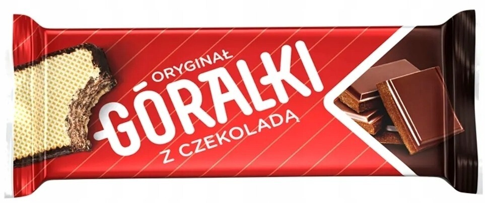 Goralki Original with Chocolate Crispy Wafers 4 x 45g