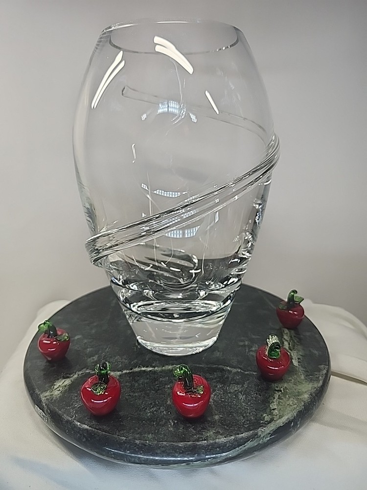 Real Lead Crystal Vase