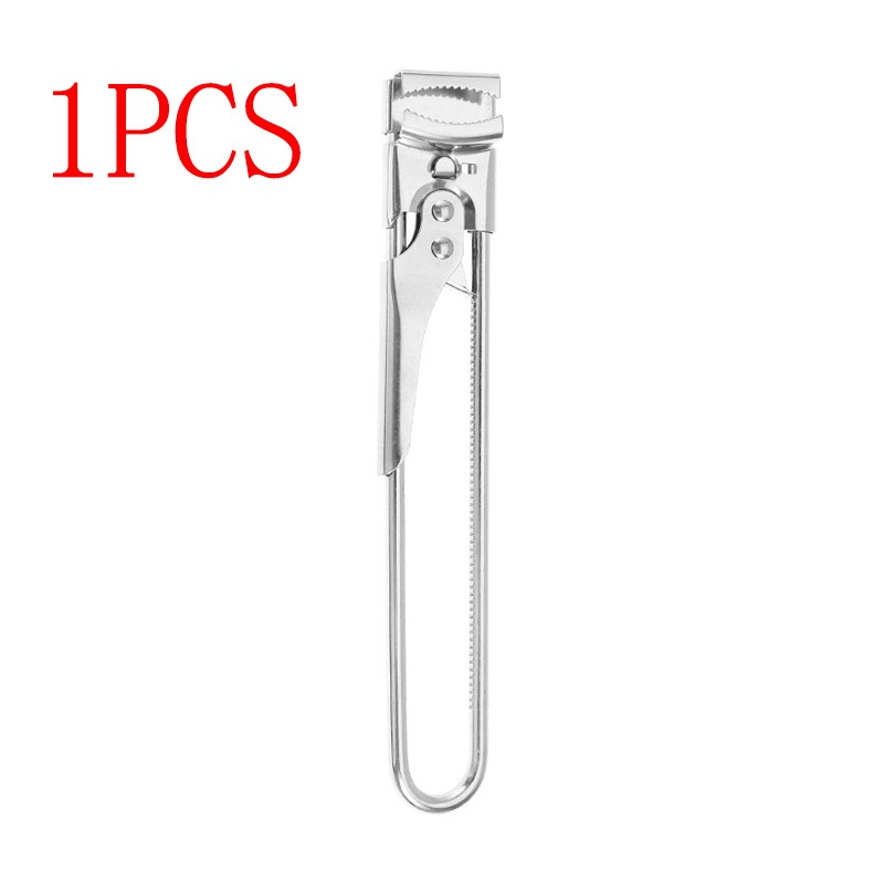 Master Opener Adjustable Stainless Steel Jar & Bottle Opener Multifunction Tool