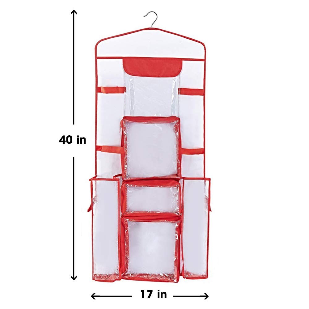 Wrapping Storage Hanging | Gift Wrap Organizer Double Sided | Pockets for Gif...