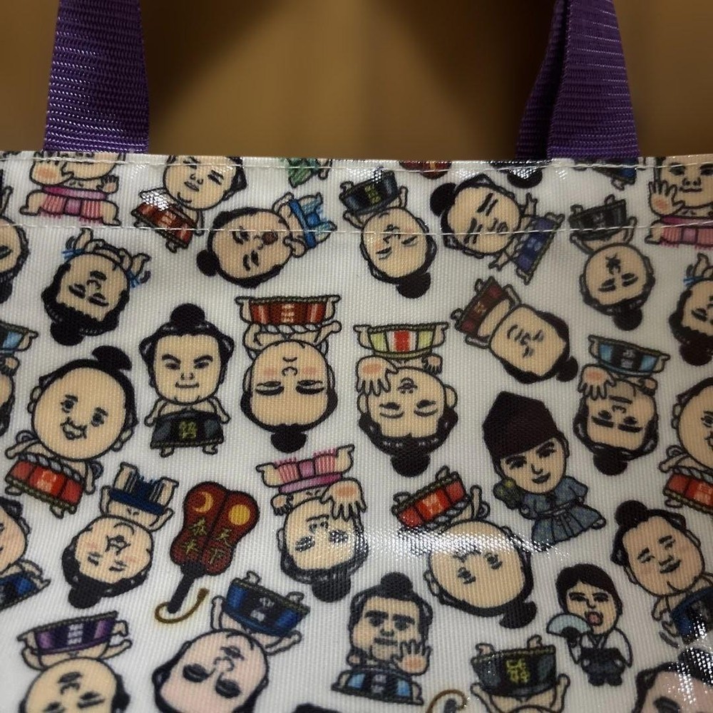 sumo character lunch bag