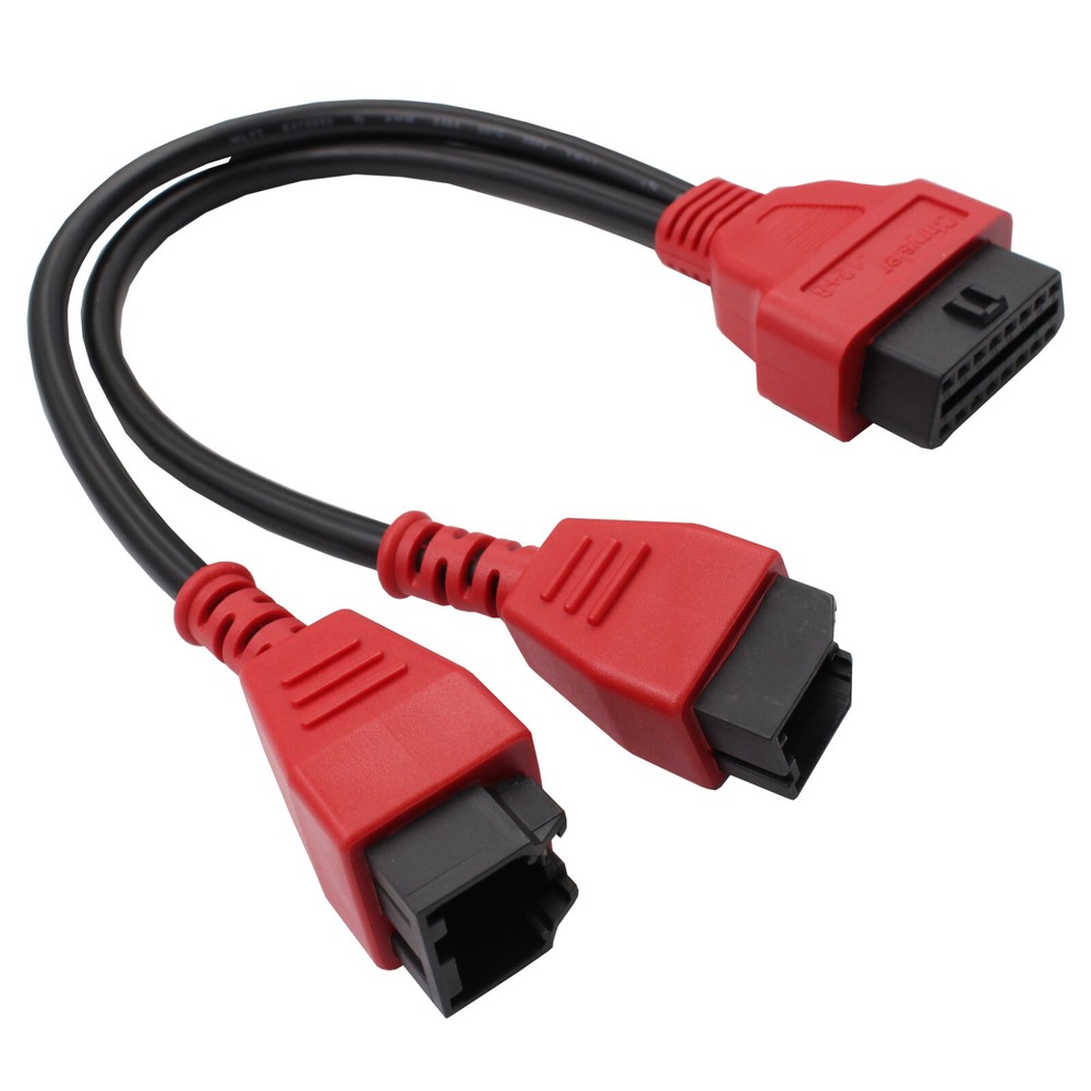 For Chrysler programming cable 12 + 8 connector for Autel DS808 Maxisys adapter