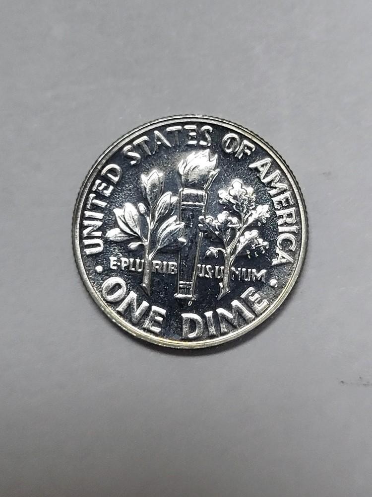 1957 PROOF Roosevelt Dime !